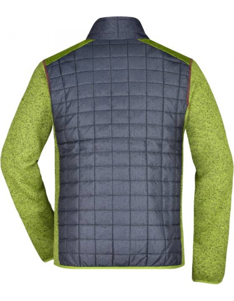 Jachetă hibridă tricotată fara gluga pentru bărbați